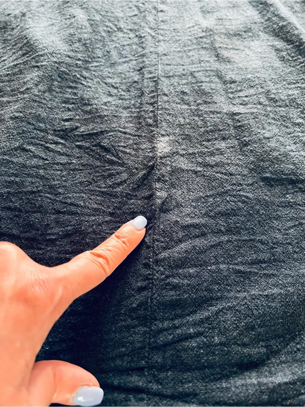 Marine Layer Camila Maxi Dress Medium India Ink Hemp TENCEL Button Front $158 - Picture 14 of 15